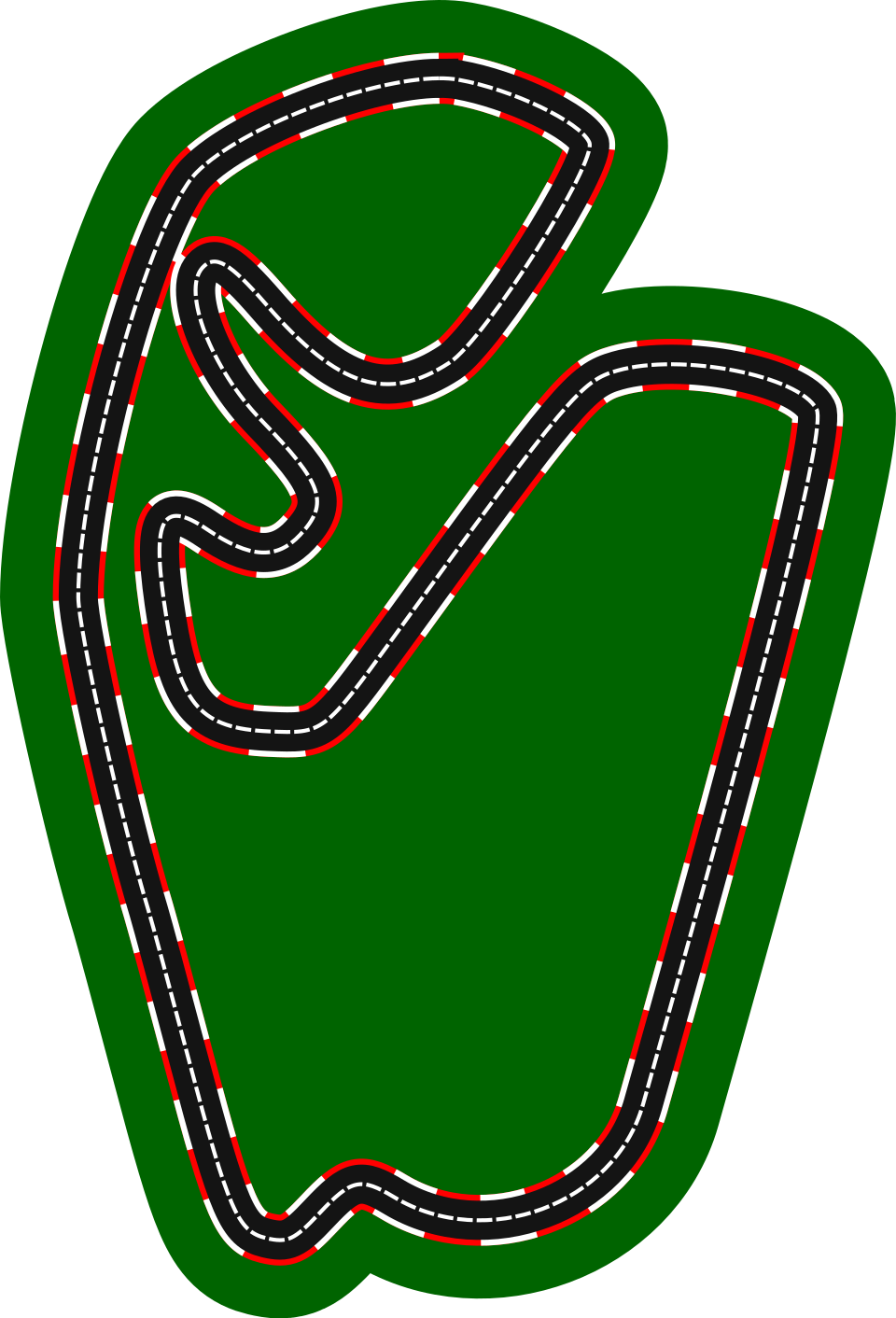 Autódromo José Carlos Pace track layout