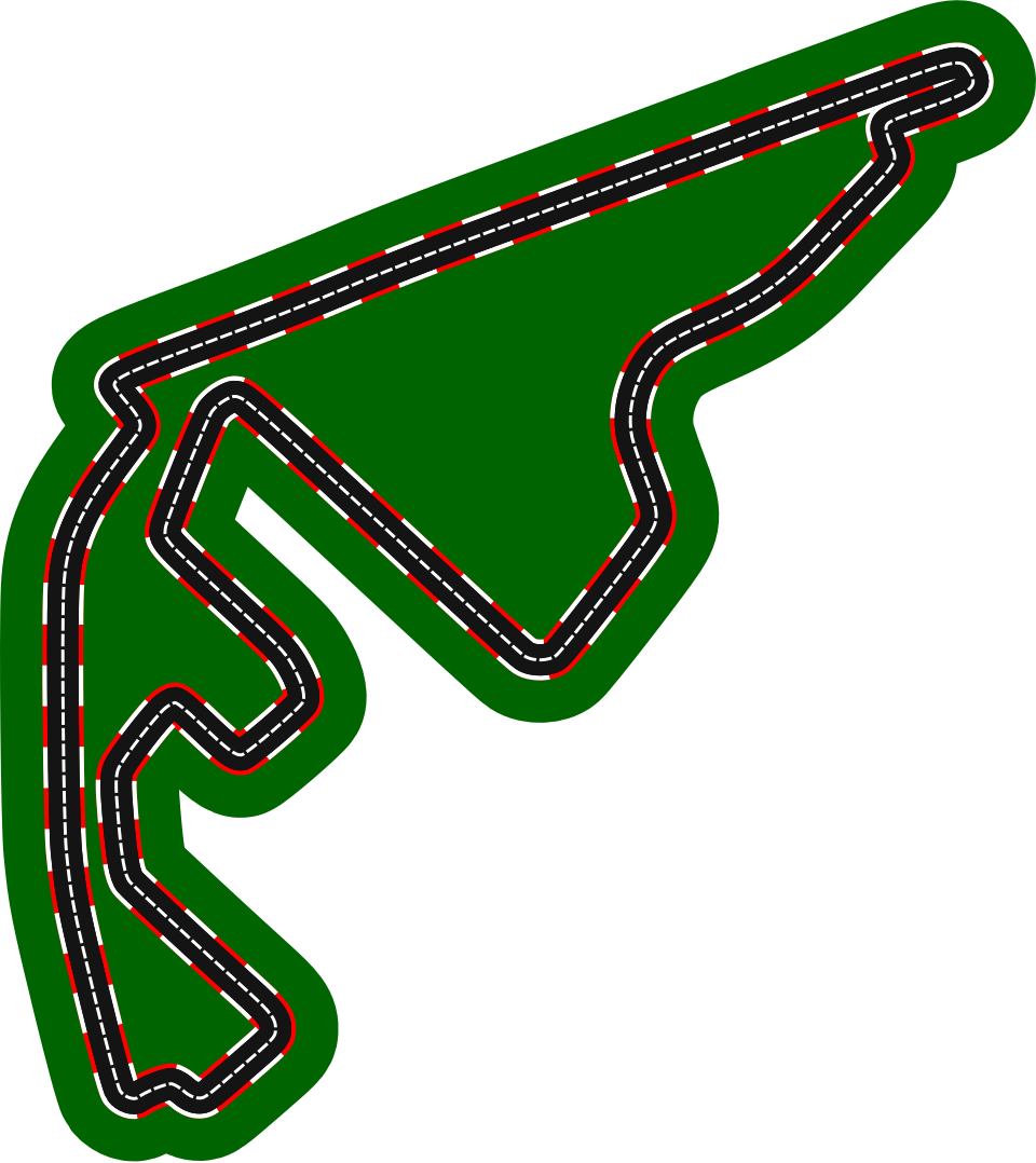 Yas Marina Circuit track layout
